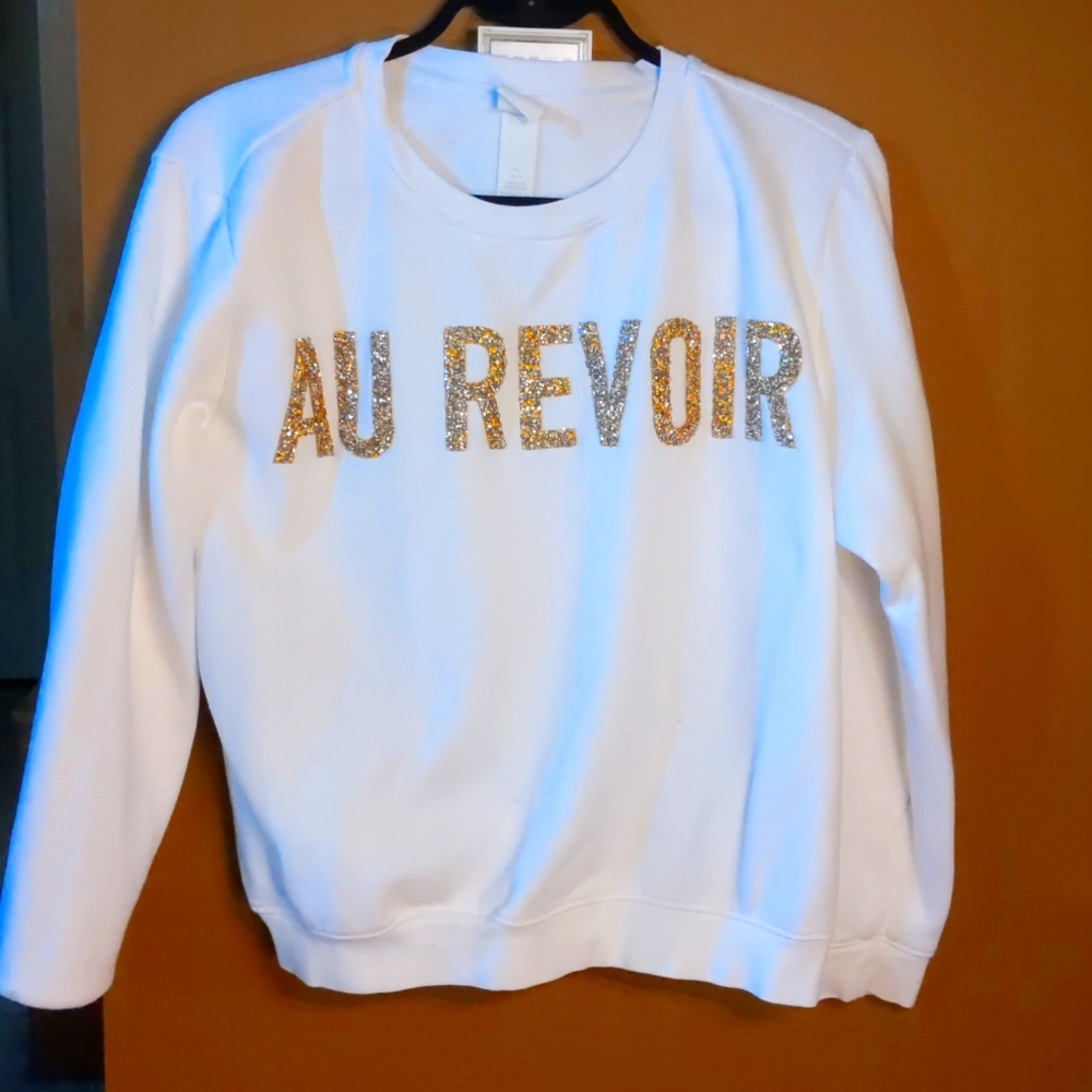 H&M Large Au Revoir sweatshirt